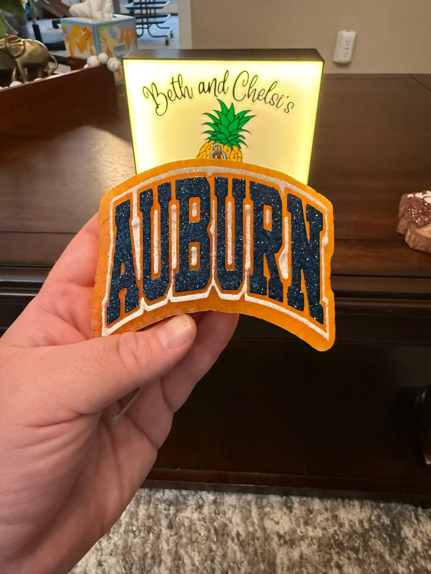 Auburn Curved silicone Mold