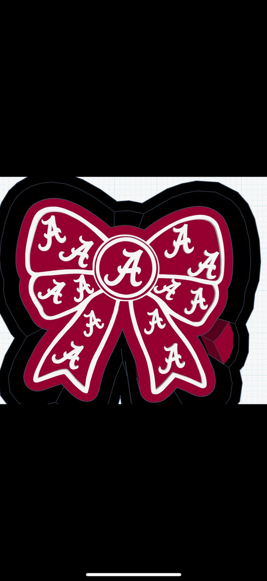 Alabama Bow Silicone Mold