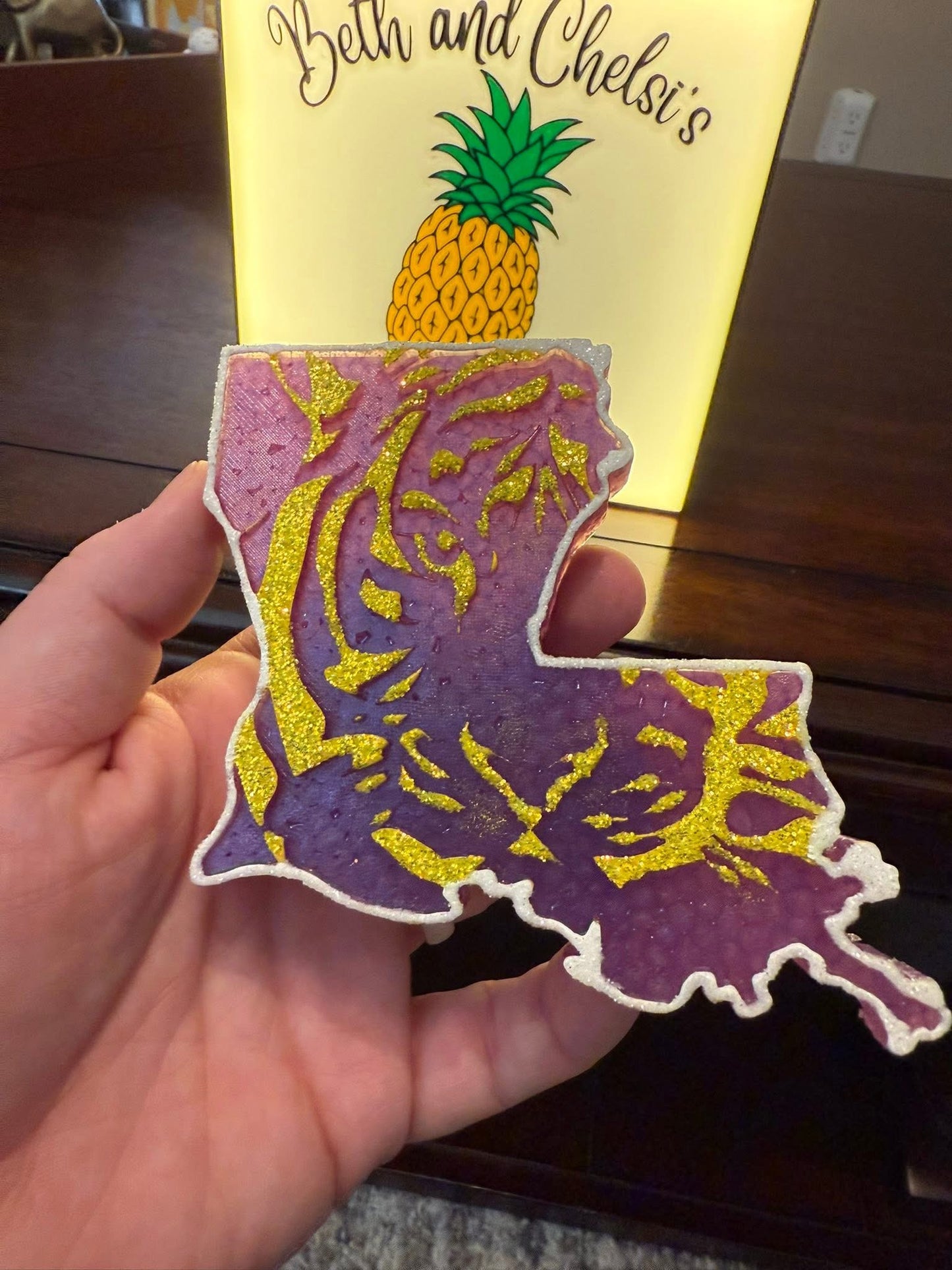 LSU Tigers Silicone Mold
