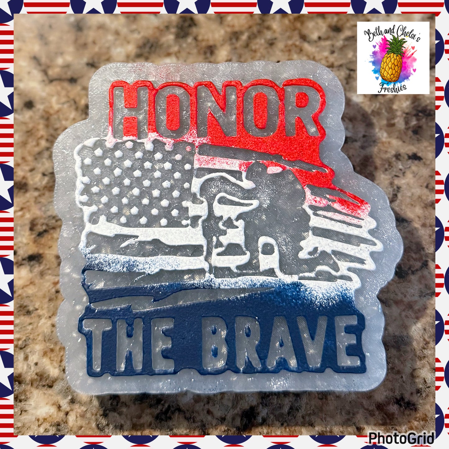 Honor the Brave Silicone Mold