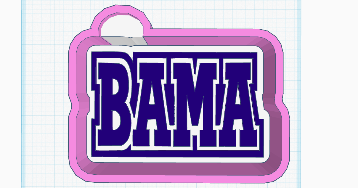 Bama Block Silicone Mold