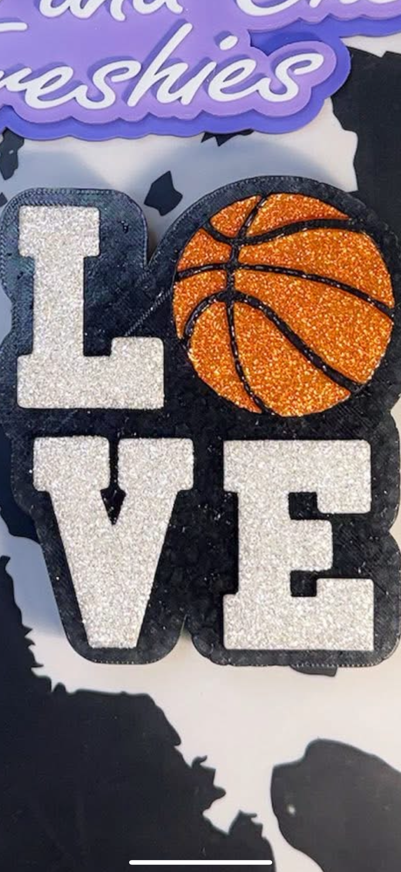 Love Basketball Silicone Mold