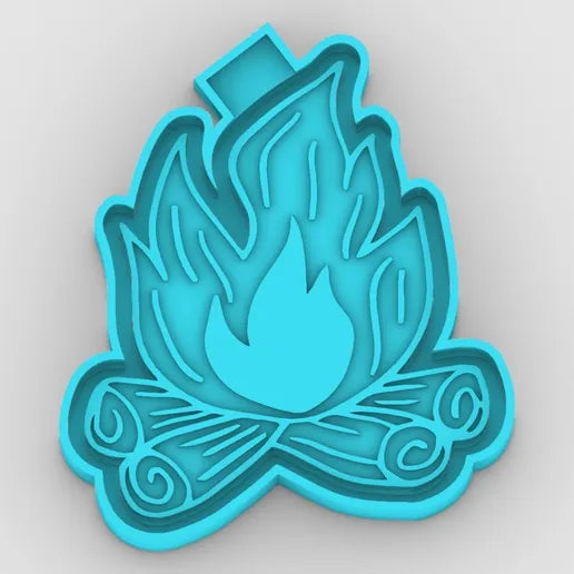 Bonfire Silicone Mold