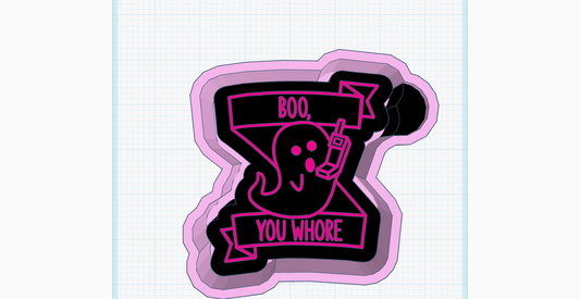 Boo Whore Silicone Mold