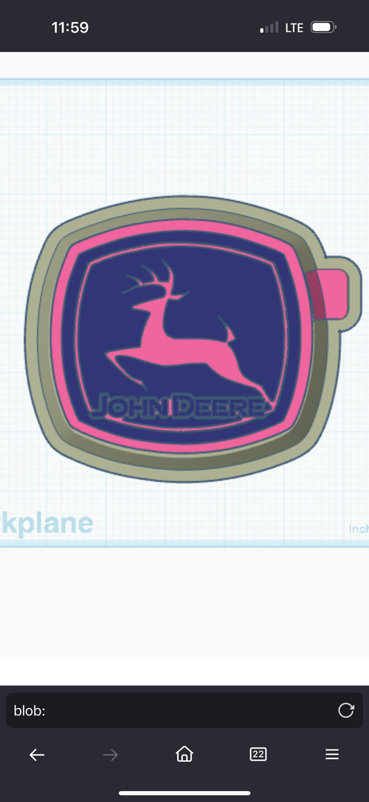 JD Green Silicone Mold