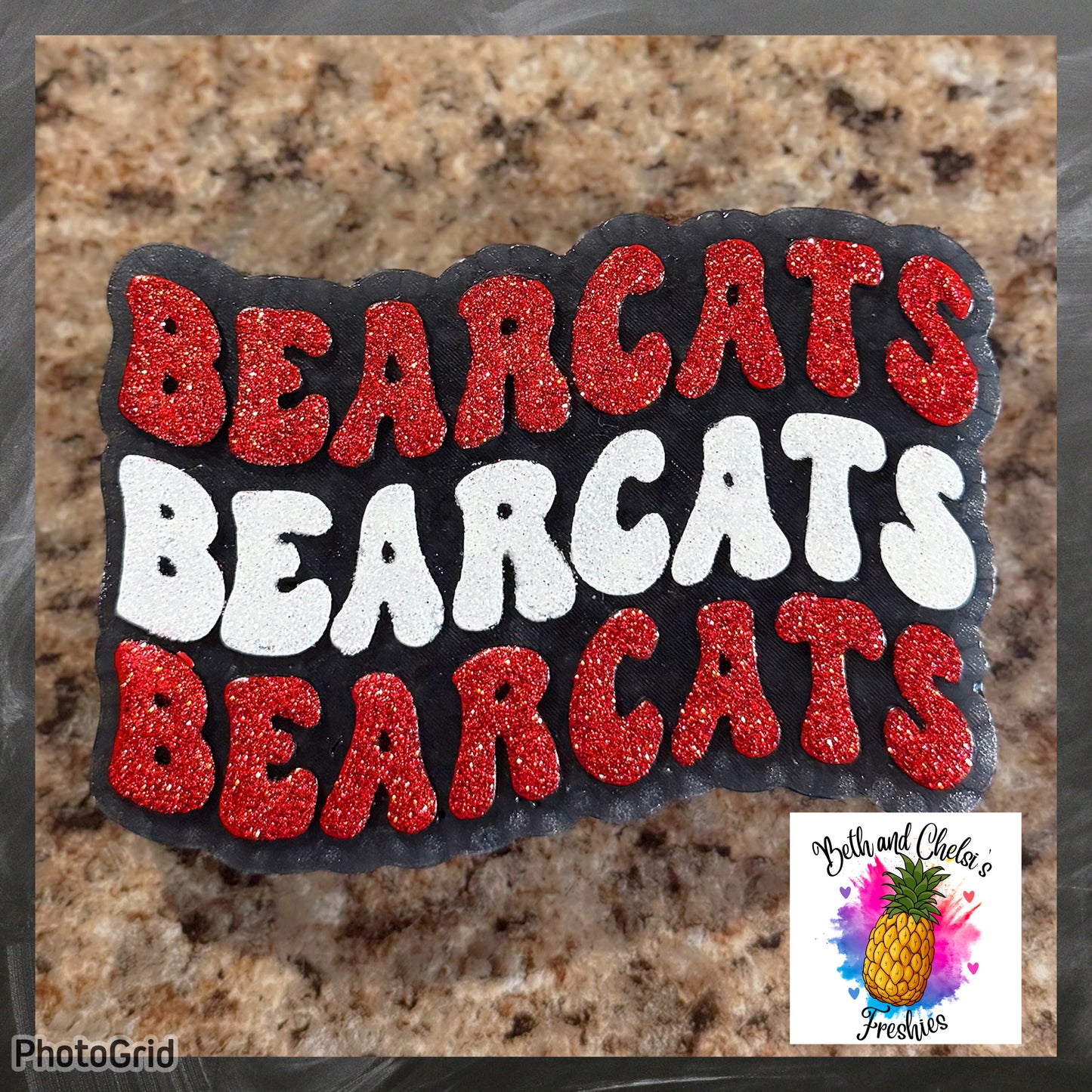 Bearcats Stacked Silicone Mold