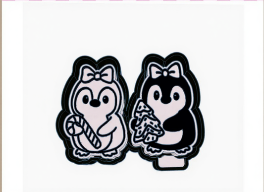 Christmas Penguin Vent Silicone Molds