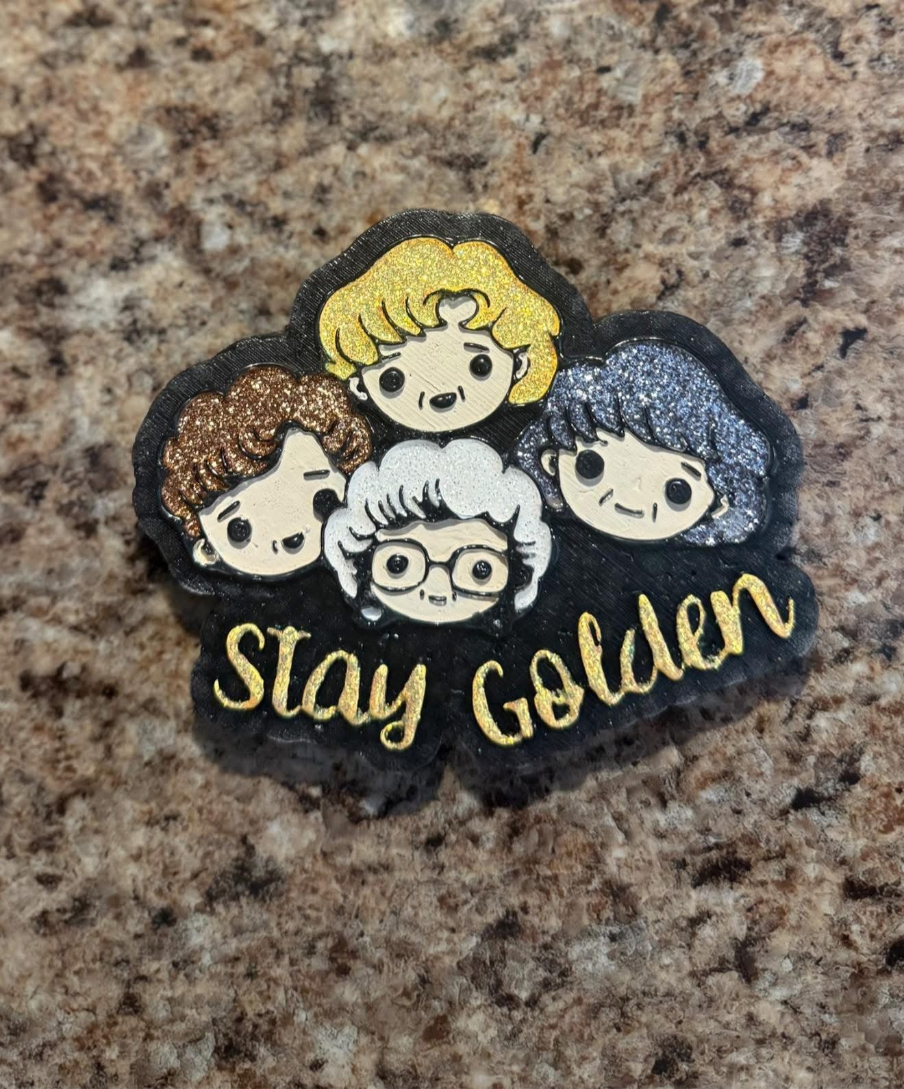 Stay Golden Silicone Mold