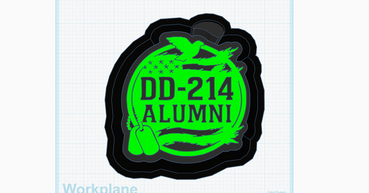 DD-214 Alumni Silicone Mold