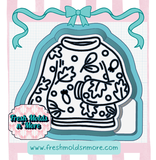 Fall Sweatshirt Freshie Mold