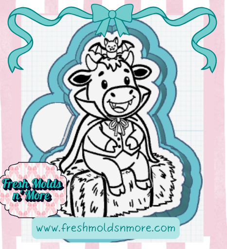 Count Moocula Freshie Mold