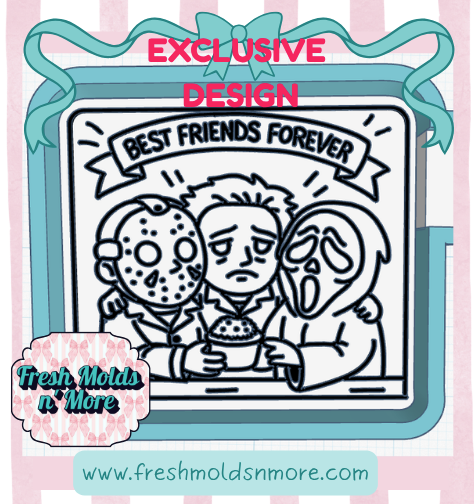BFF Horror Freshie Mold