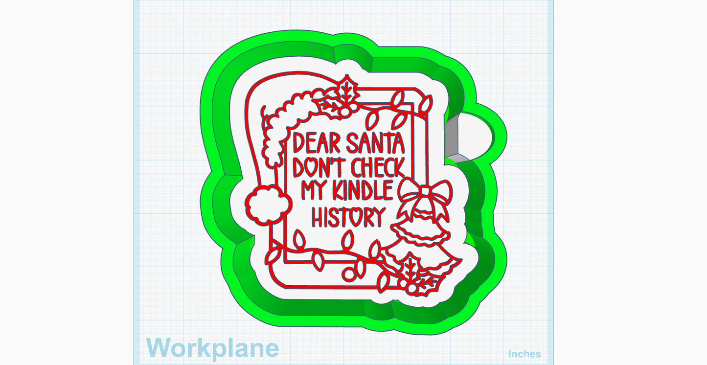 Dear Santa Silicone Mold
