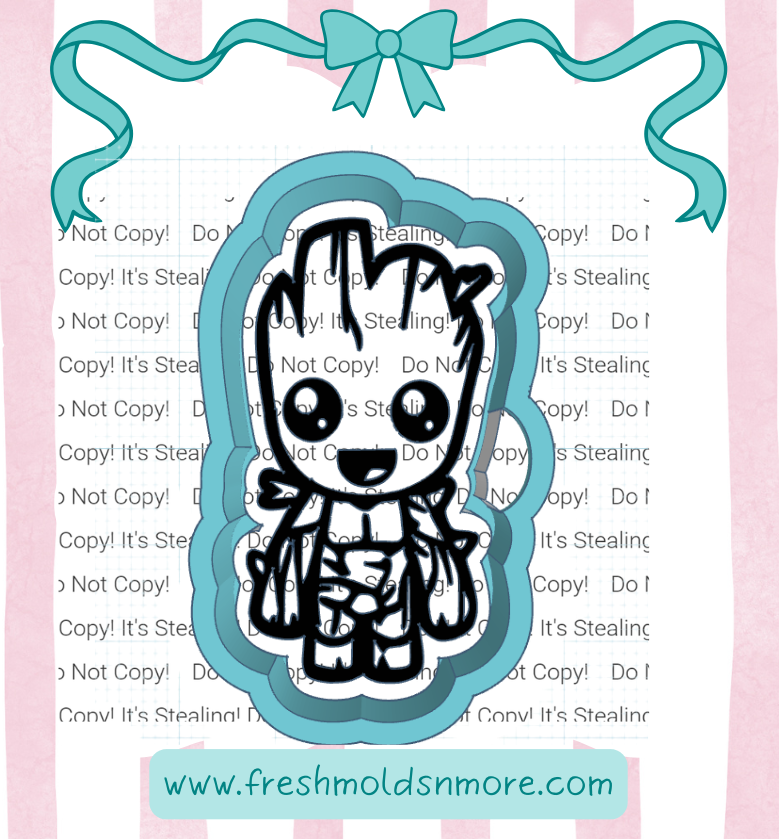 Baby Groot Silicone Mold