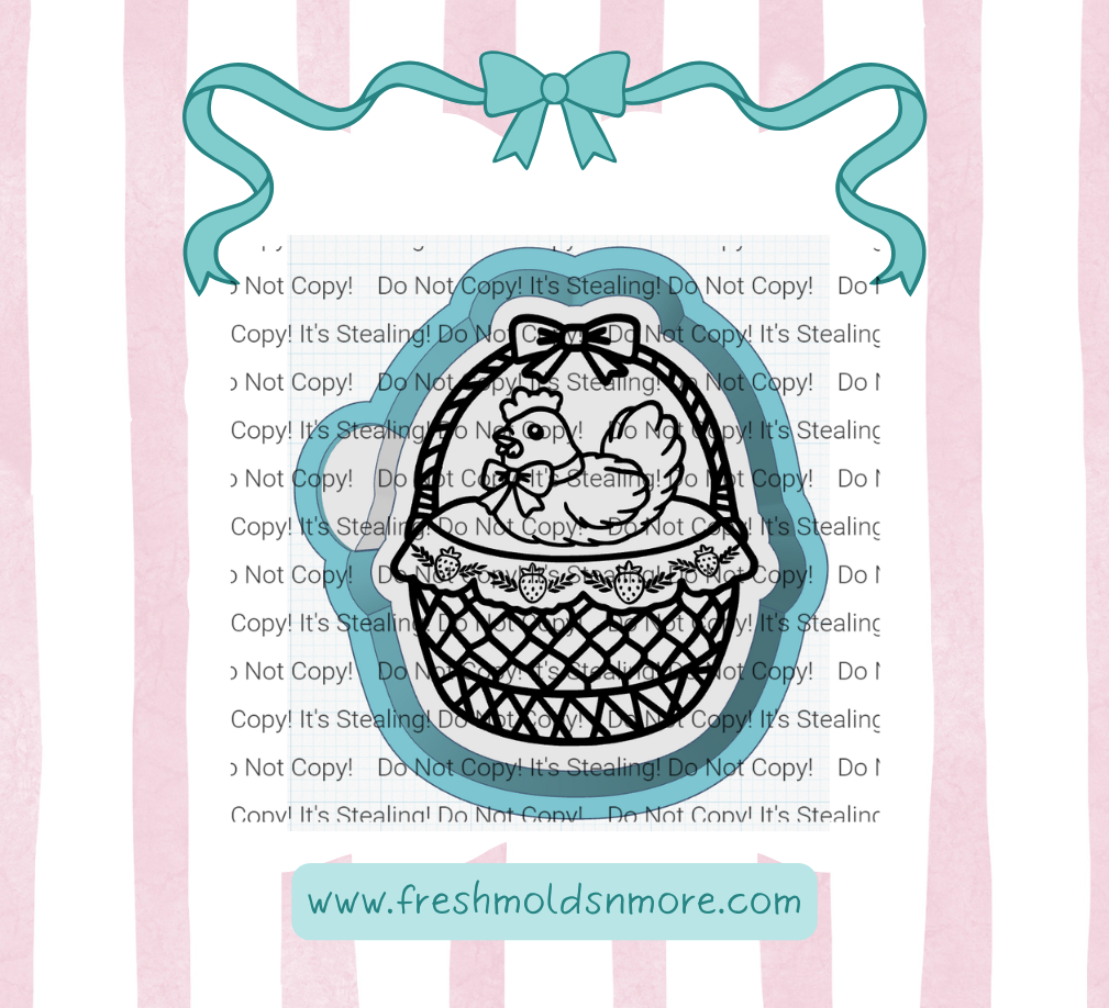 Hen Basket Silicone Mold
