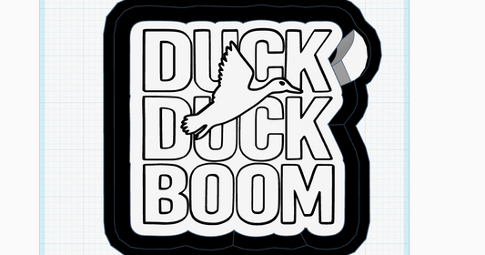 Duck Duck Boom Silicone Mold