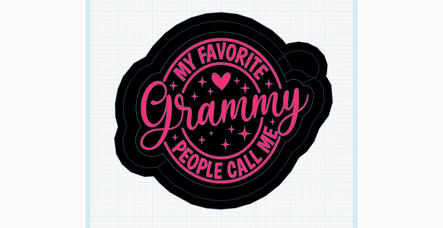 Grammy Favorite Silicone Mold