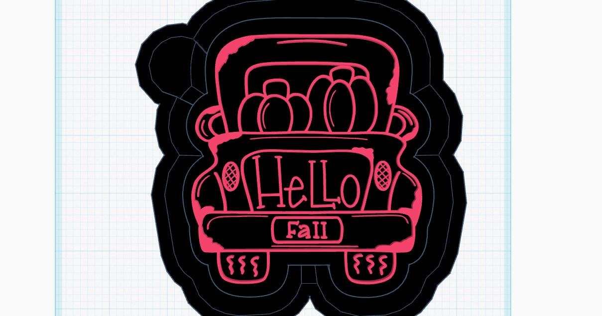 Hello Tailgate Silicone Mold