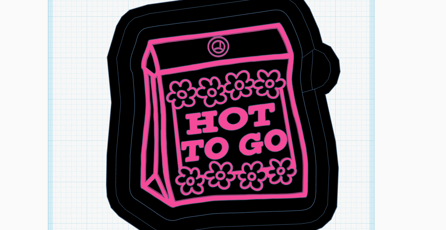 Hot To Go Silicone Mold