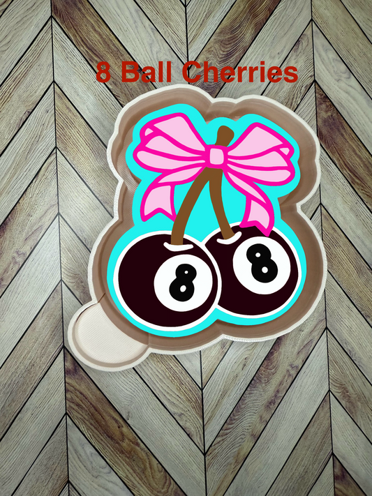 8 Ball Cherries Silicone Mold