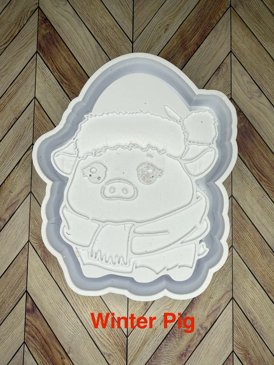 Winter Pig Mold