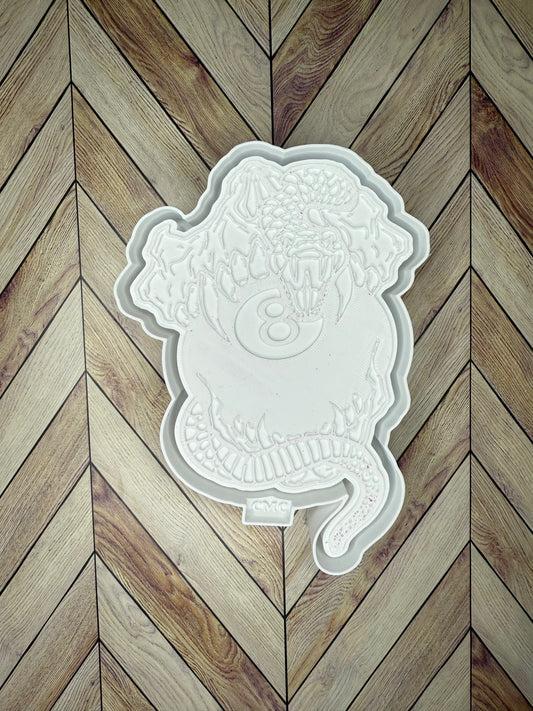 Snake Covered 8 Ball