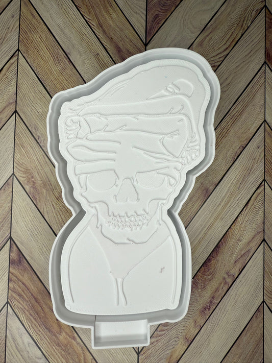 Woman Skull under TShirt