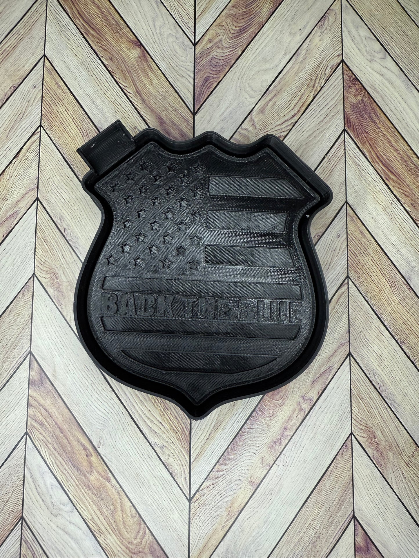 Back the Blue Silicone Mold
