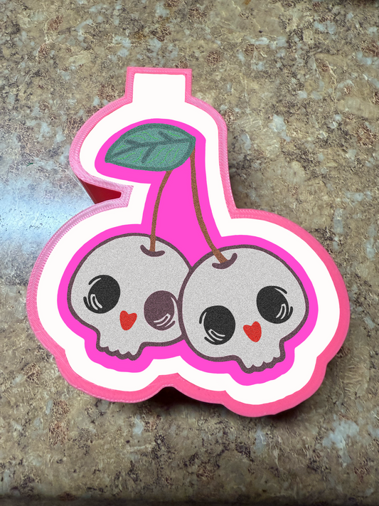 Skull Cherries Silicone Mold