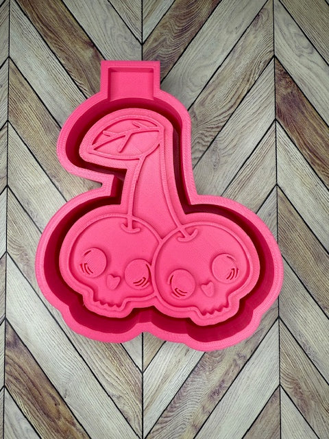 Skull Cherries Silicone Mold