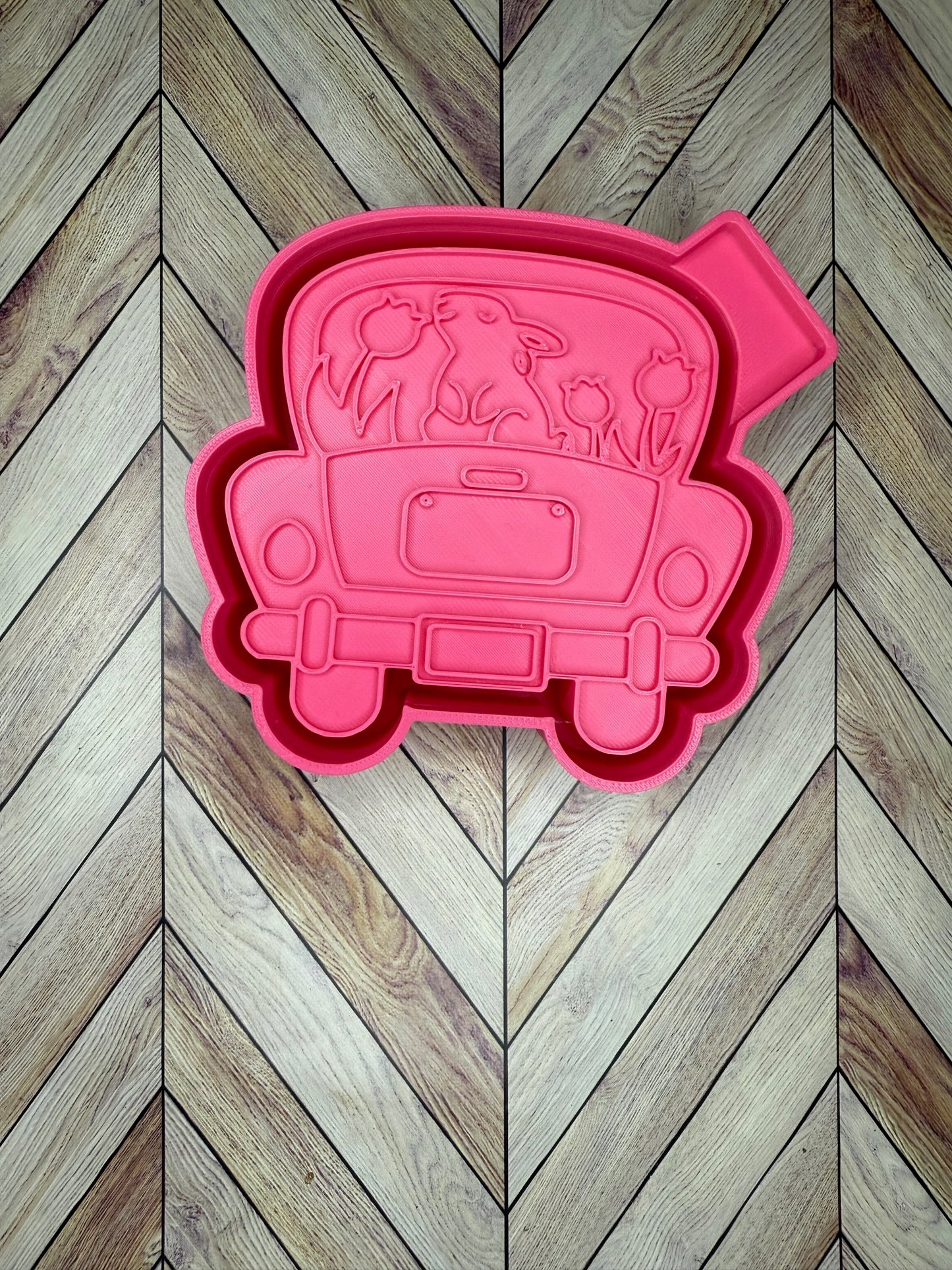 Bunny Truck Silicone Mold