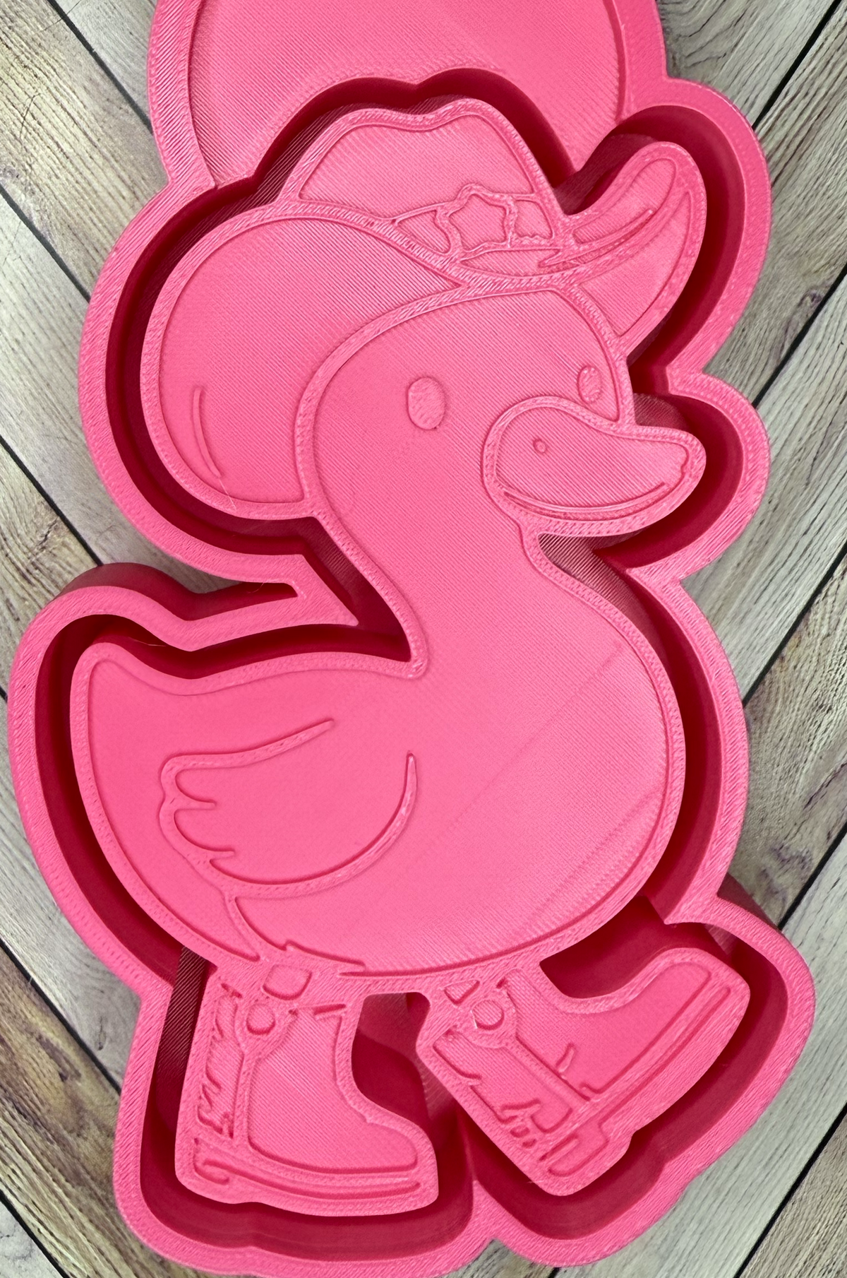 Cowboy Duck Silicone Mold