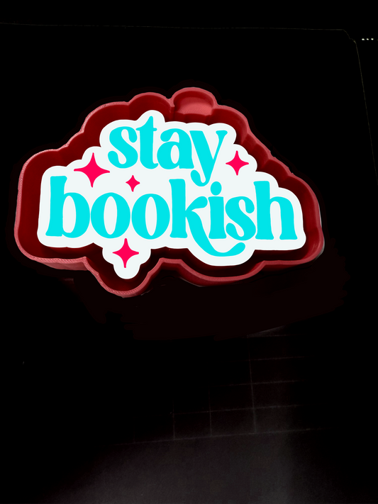 Stay Bookish Silicone Mold