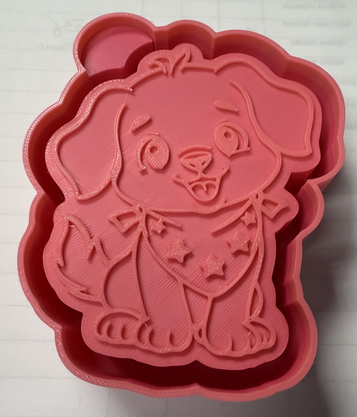 Puppy Bandana Silicone Mold