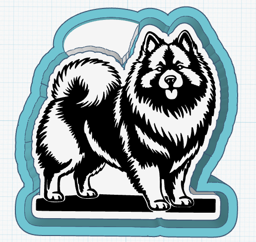 Keeshond STL File