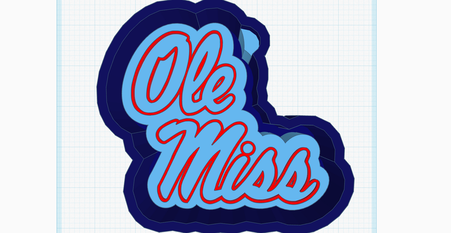 Miss College Silicone Mold