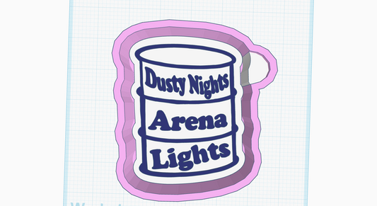 Rodeo Barrel Silicone Mold