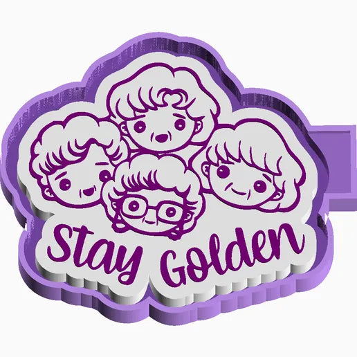 Stay Golden Silicone Mold