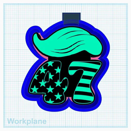 Trump 47 Silicone Mold