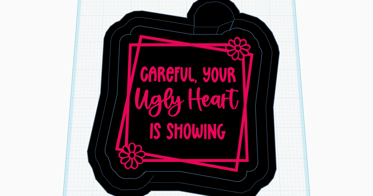 Ugly Heart Silicone Mold