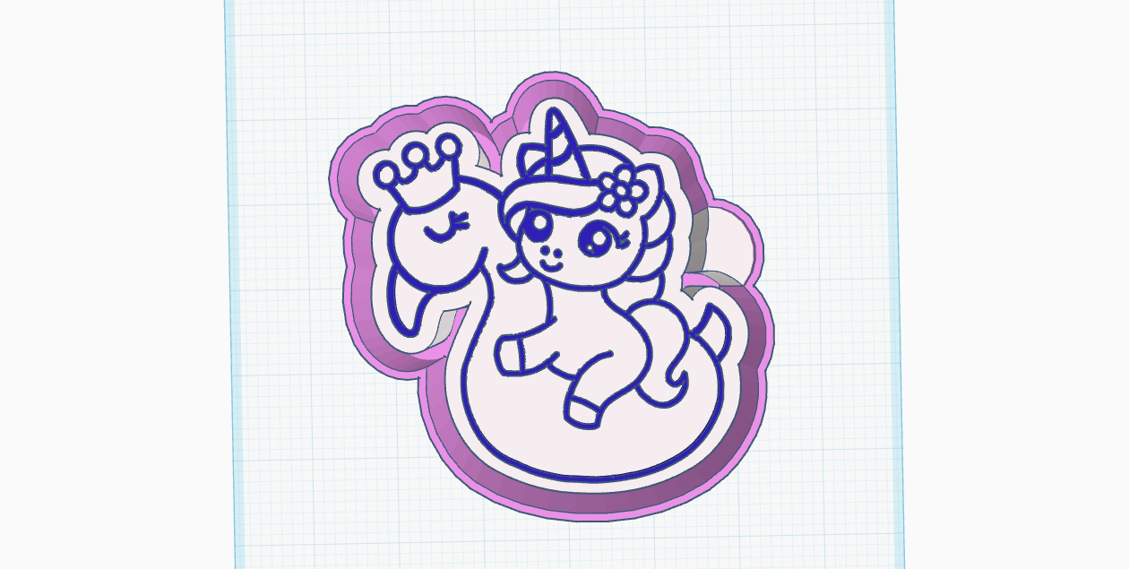 Unicorn Flamingo Silicone Mold