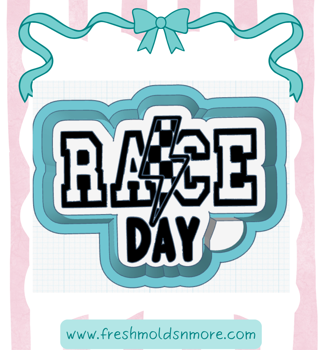 Race Day Lightnening Silicone Mold