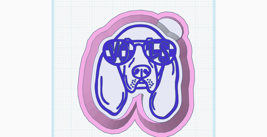 Tennessee Vols Dog Silicone Mold