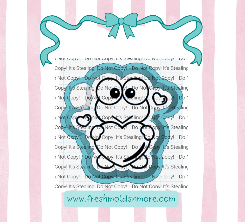 Frog Heart Silicone Mold