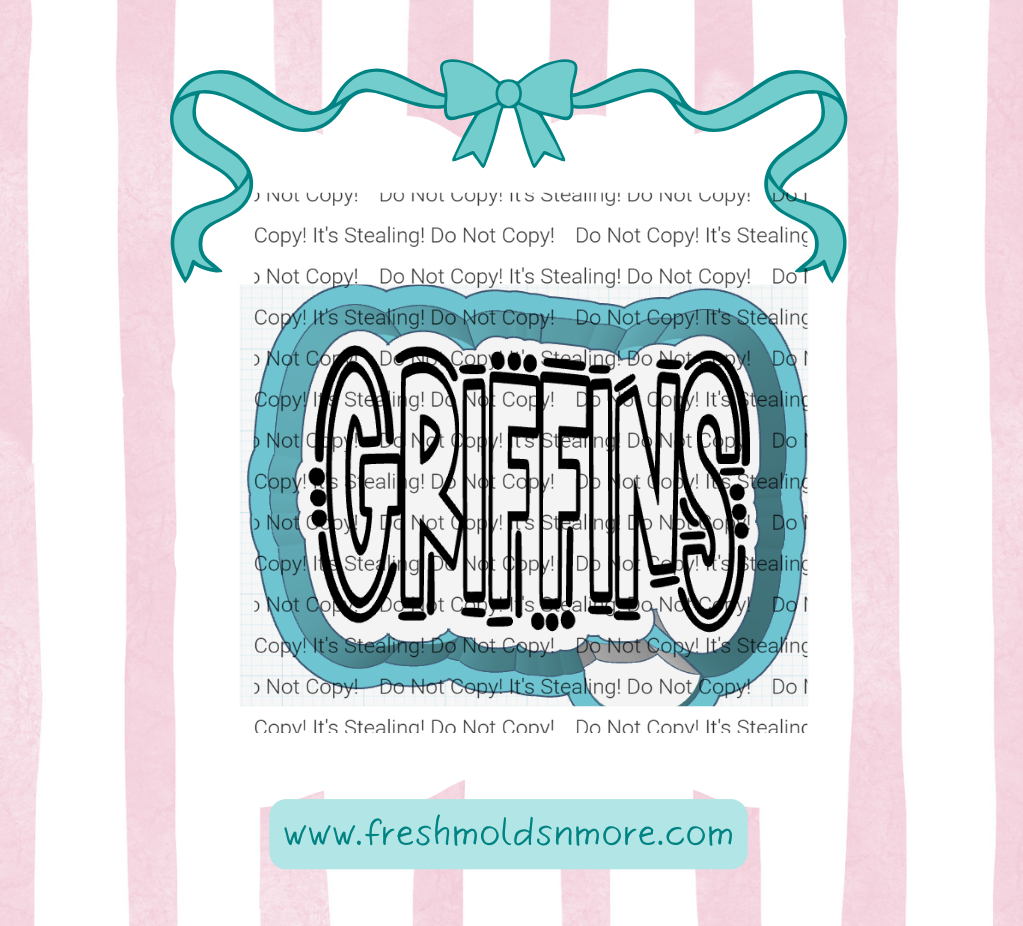 Griffins Sports Silicone Mold