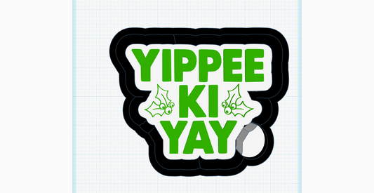 Yipee Ki Yay Silicone Mold