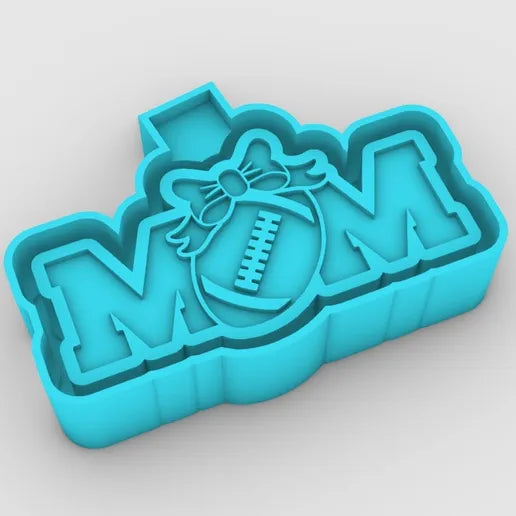 Football Mom Silicone Mold