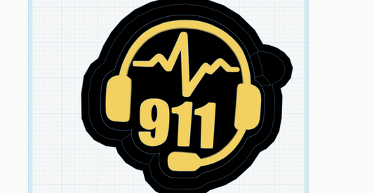 911 Headset Silicone Mold