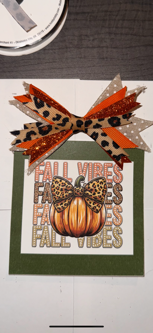 Fall Vibes Cardstock
