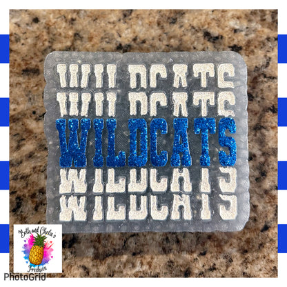 Wildcats Stacked Silicone Mold